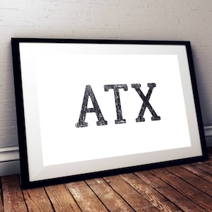 Austin, ATX, Austin Texas, Texas, Tejas, Texas Forever, Keep Austin Weird, Fun Print, Austin Wall Art, Austin Design, Austin foto, TX