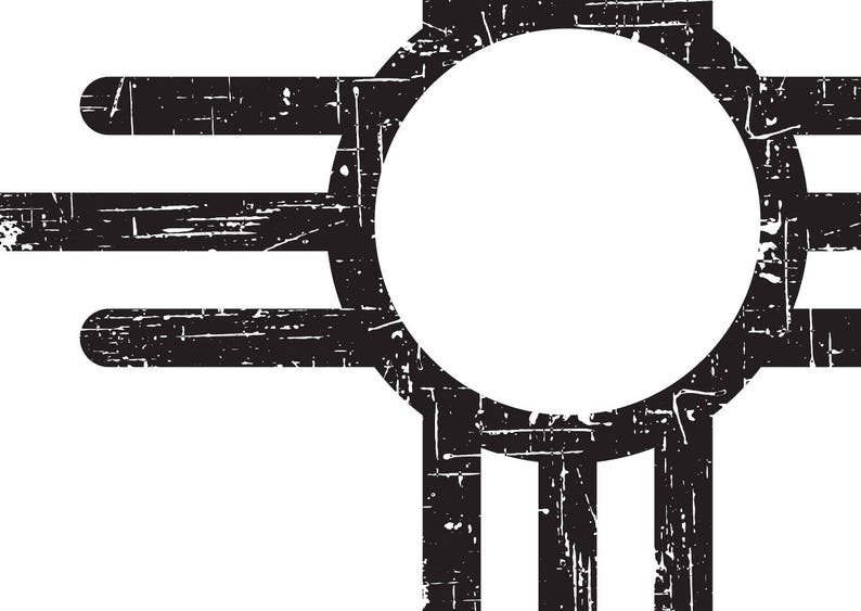 Pode incluir: Um design gr&aacute;fico preto e branco com um c&iacute;rculo no centro e tr&ecirc;s linhas horizontais de cada lado do c&iacute;rculo.