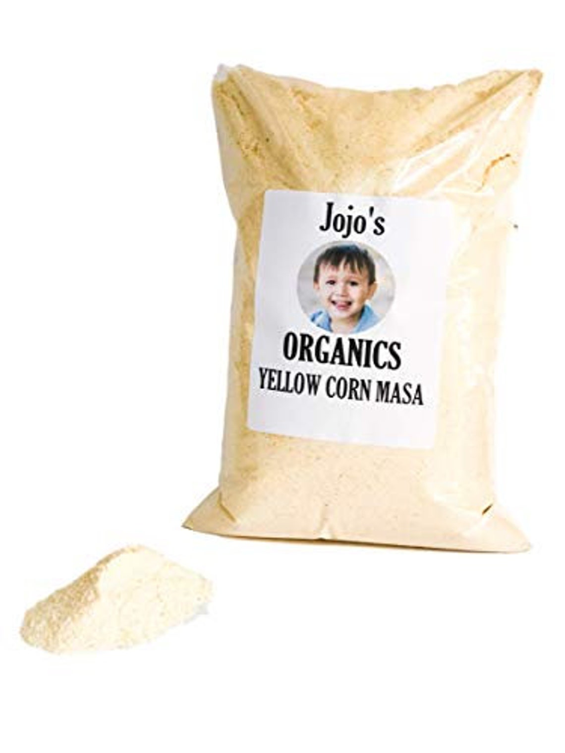 Jojo's Organics Masa Harina Yellow Corn Masa Flour 4 Lbs Etsy