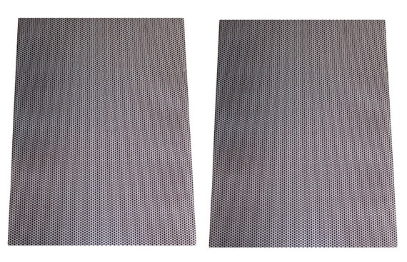 2 8" x 11" Match Strike Paper Striker Sheet Adhesive Back Honeycomb Brown Fire 