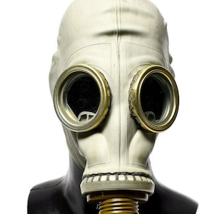 Genuine Military Russian Gas Mask GP-5 Surplus USSR Takes 40mm Threaded Filters