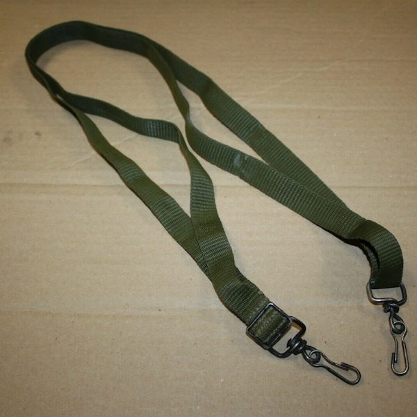 NATO Military .75" Duty Webbing Shoulder Straps Cargo Bag 35" to 64" Euro Polish