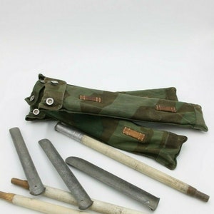 Swiss Tent Poles with Splinter Camo Pouch