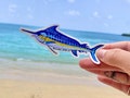 4” Blue Marlin Sticker product logo
