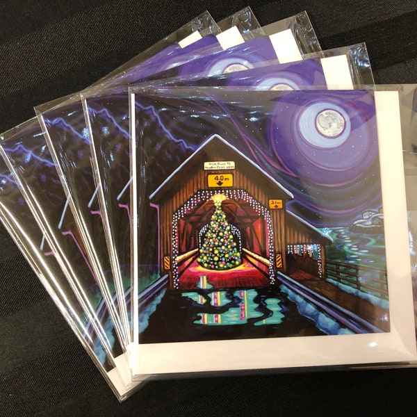 Bridge Note Card Etsy