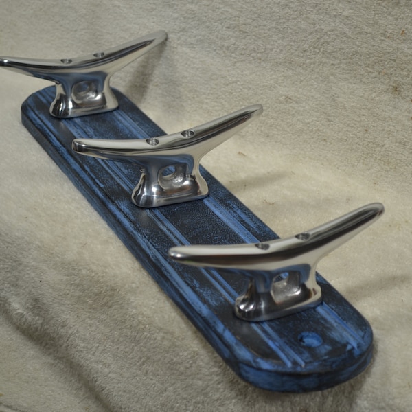 Nautical Cleat Coat Rack