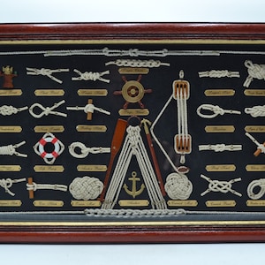 Knot Board with Ship Pieces