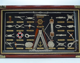 Knot Board with Ship Pieces