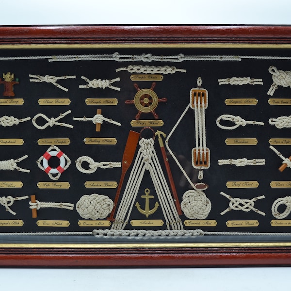 Knot Board with Ship Pieces