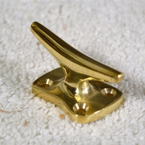 Small Brass Cleat 2&quot; With Screws