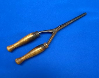 antique curling iron value