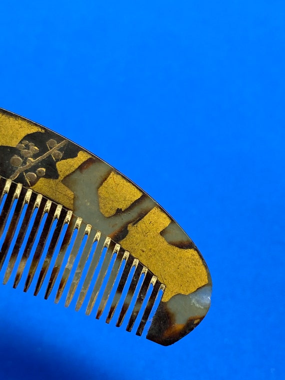 Antique Set of Two Japanese Vintage Kusi Combs - image 6