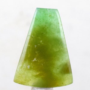 9.5cts GEM SILICA CHRYSOCOLLA Emeraldine Lily Mine Peru Cabochon Scenic Quartz Malachite Chalcedony Emerald Jade Color B829