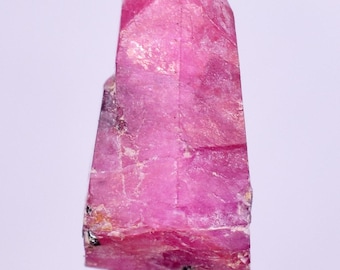 5cts RUBY CRYSTAL CORUNDUM Natural Rough Red Tanzania Mineral Specimen Y88