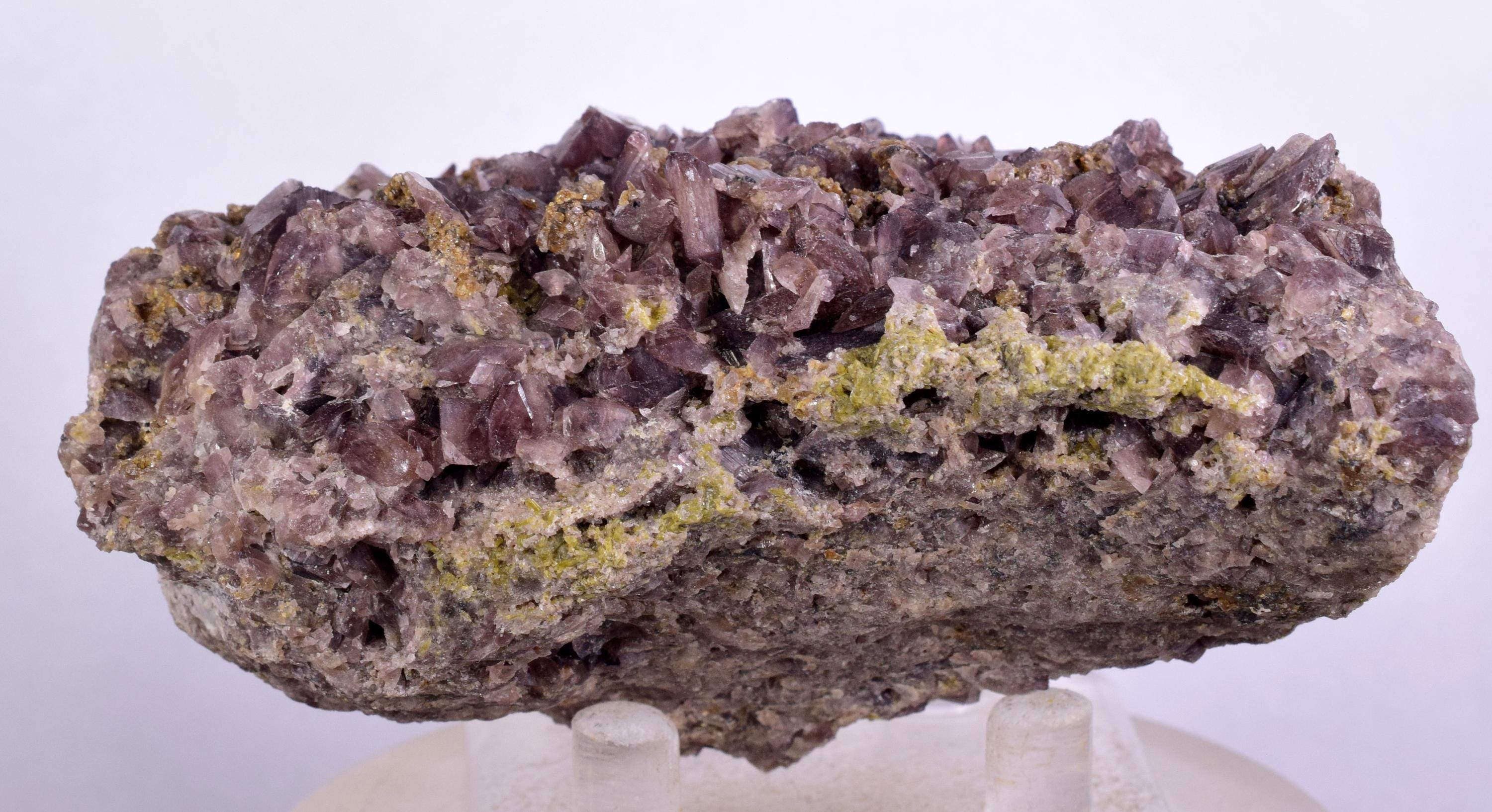 9.5cms 宝石アキシナイト結晶ペルー鉱物標本コレクターオールド