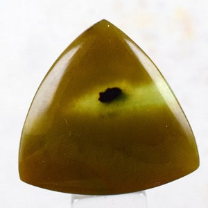 35.5cts GEM SILICA CHRYSOCOLLA Emeraldine Lily Mine Peru Cabochon Scenic Quartz Malachite Chalcedony Emerald Jade Color B815