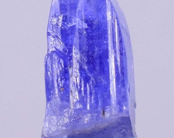 3.5carats GEM TANZANITE CRYSTAL Zoisite High Yield Gemstone  Merelani Hills Tanzania Unheated Terminated Mineral Specimen T345