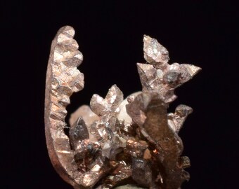 0.5cms NATIVE SILVER WIRES Crystals  San Genaro Mine Peru Mineral Specimen H313