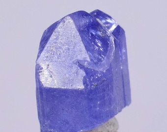 3carats GEM TANZANITE CRYSTAL Zoisite High Yield Gemstone  Merelani Hills Tanzania Unheated Terminated Mineral Specimen T354