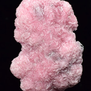 3.7cms RHODOCHROSITE ROSETTE SPHALERITE Pyrite Peru Pink Crystals Collector Mineral Specimen R572