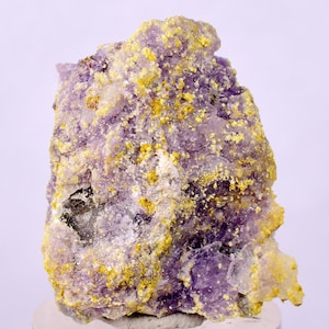 3,1 cm COQUIMBIT ALUNOGEN KRISTALL Romerit Kopiatit Kalkantit Mineralprov U623