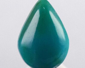 97grs GEM SILICA CHRYSOCOLLA Emeraldine Lily Mine Peru Scenic