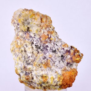 4,7 cm COQUIMBIT ALUNOGEN KRISTALL Romeritkopiatit mineralprov Ub316