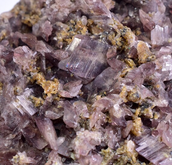 9.5cms 宝石アキシナイト結晶ペルー鉱物標本コレクターオールド