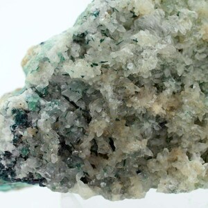 7cm DRUZY QUARTZ CALCITE malachite selenite atacamite mineral specimen G96
