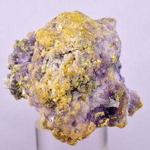 4,6 cm COQUIMBIT ALUNOGEN KRISTALL Romerit Kopiatit Kalkantit Mineralprov U620