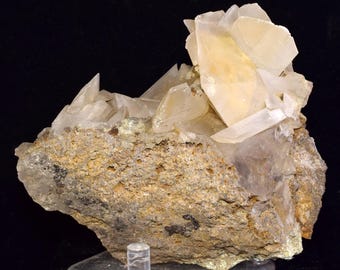 10.5cms SELENITE CRYSTALS Lily Mine Peru Gypsum Mineral Specimen T470