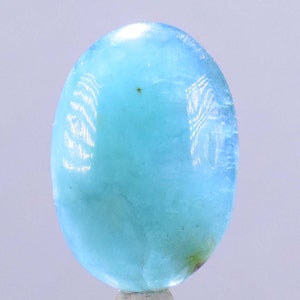 6.5Carats GRANDIDIERITE CABOCHON BLUE Green Rare Madagascar Jewelry Pendant B911