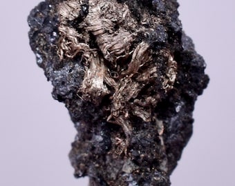1.1cms NATIVE SILVER WIRES Peru Uchuchaccua Mine 2000 Discovery Mineral Specimen H303