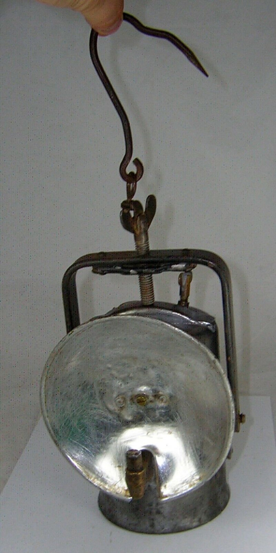33cms MINERS CARBIDE LAMP England Premier Vintage Lantern
