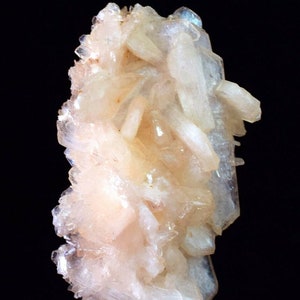 3.8cm GEM ZEOLITE STILBITE heulandite apophyllite (?) crystals peru mineral f205