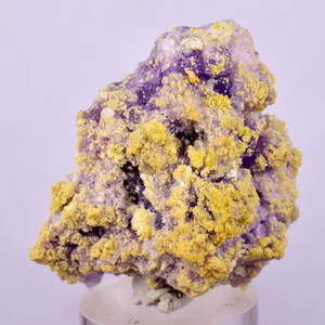 4,3 cm COQUIMBIT ALUNOGEN KRISTALL Romerit Kopiatit Kalkantit Mineralprov U619