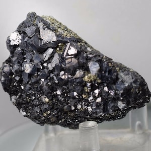 5,9 cm Galena Pyrit Peru Kristalle Cluster Sammler Mineral Probe G71