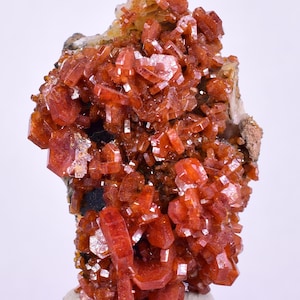3.5cms VANADINITE CRYSTAL Mibladen Morocco Mineral Specimen W58