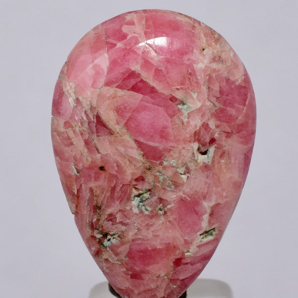 19cts RHODOCHROSITE INCA ROSE Cabochon Peru Gemstones Mineral Specimen  B91