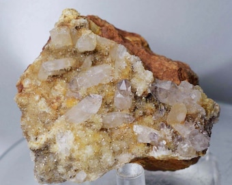5.5cms AMETHYST PURPLE CRYSTALS Quartz Lavender Peru mineral specimen a214