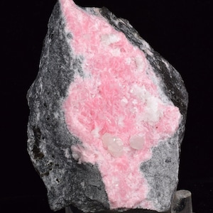 8cms RHODOCHROSITE ROSETTE PERU Pink Crystals Huanzala Mine Mineral R667