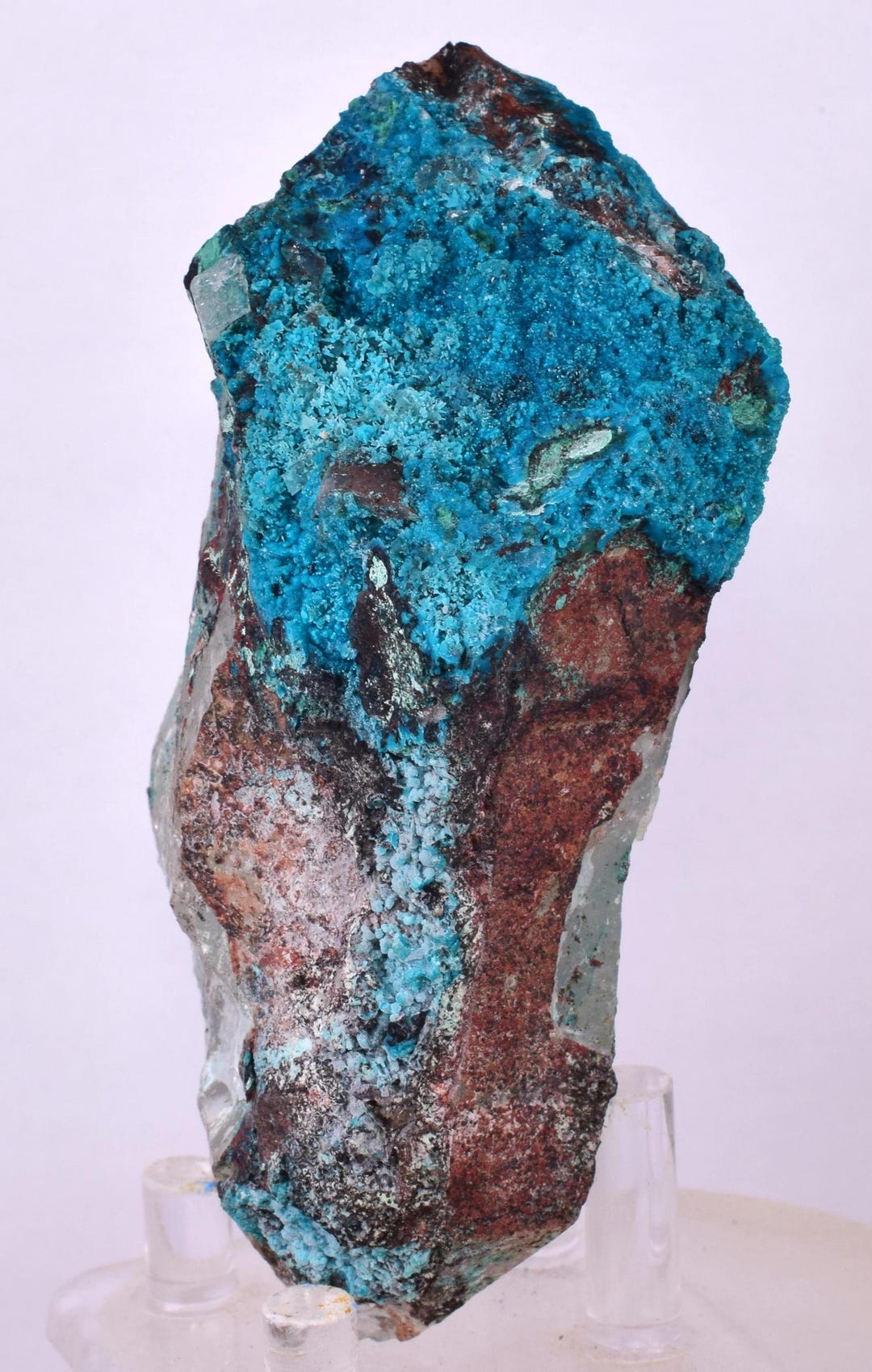 Botryoidal Radial Quartz 10.1ms QUARTZ CHRYSOCOLLA BOTRYOIDAL Temptadora Mine Peru Mineral ...