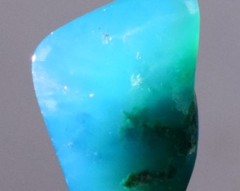 1.1グラム ジェムシリカ クリソコラ ブルーカルセドニー 原石 ペルー