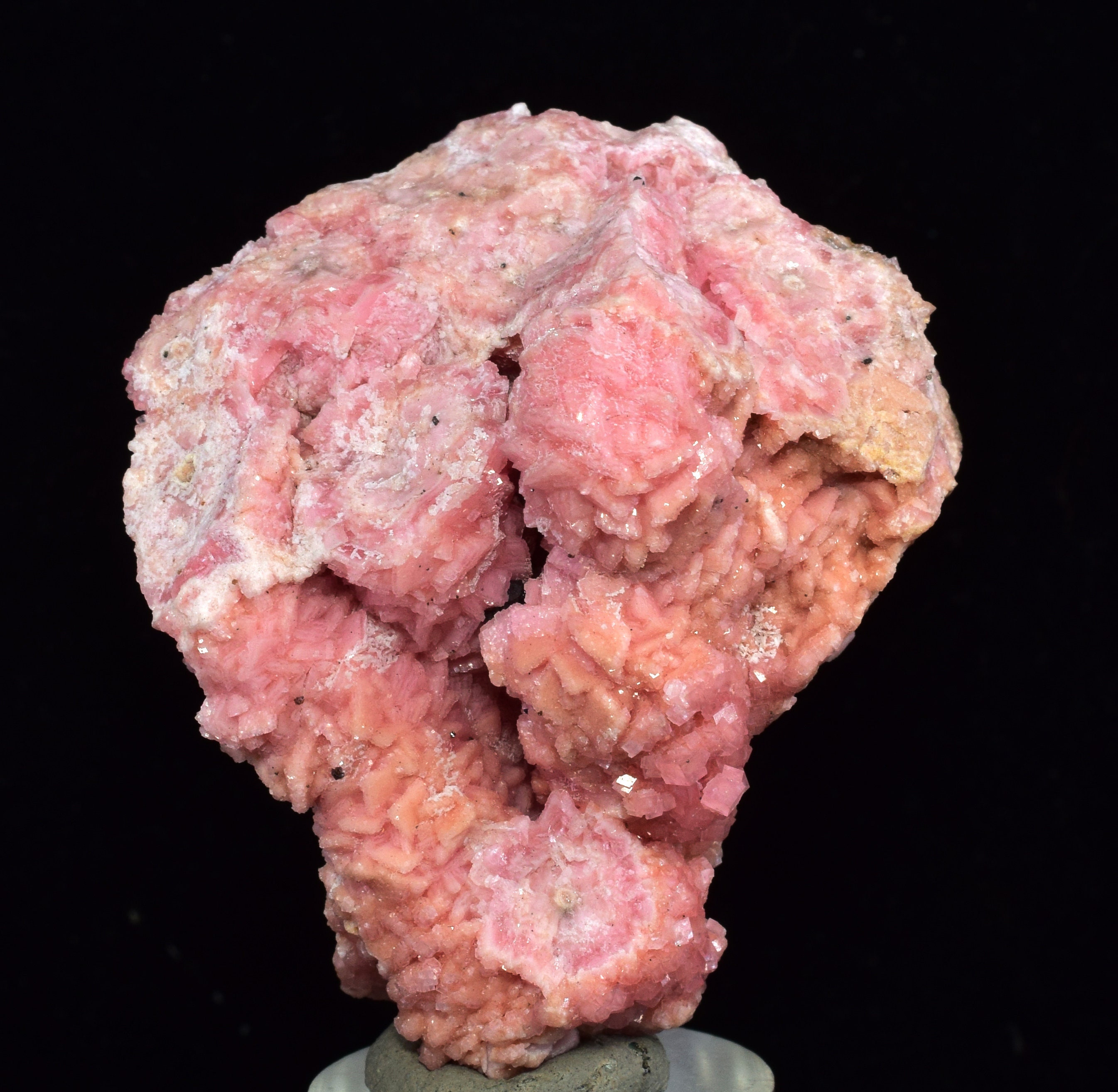 5.4cms RHODOCHROSITE RHOMBOHEDRAL Crystals Peru Collector Mineral