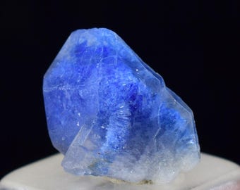 2.5Carats BLUE DUMORTIERITE in QUARTZ  Gem Acicular Pendant Cabochon Mineral Specimen U609