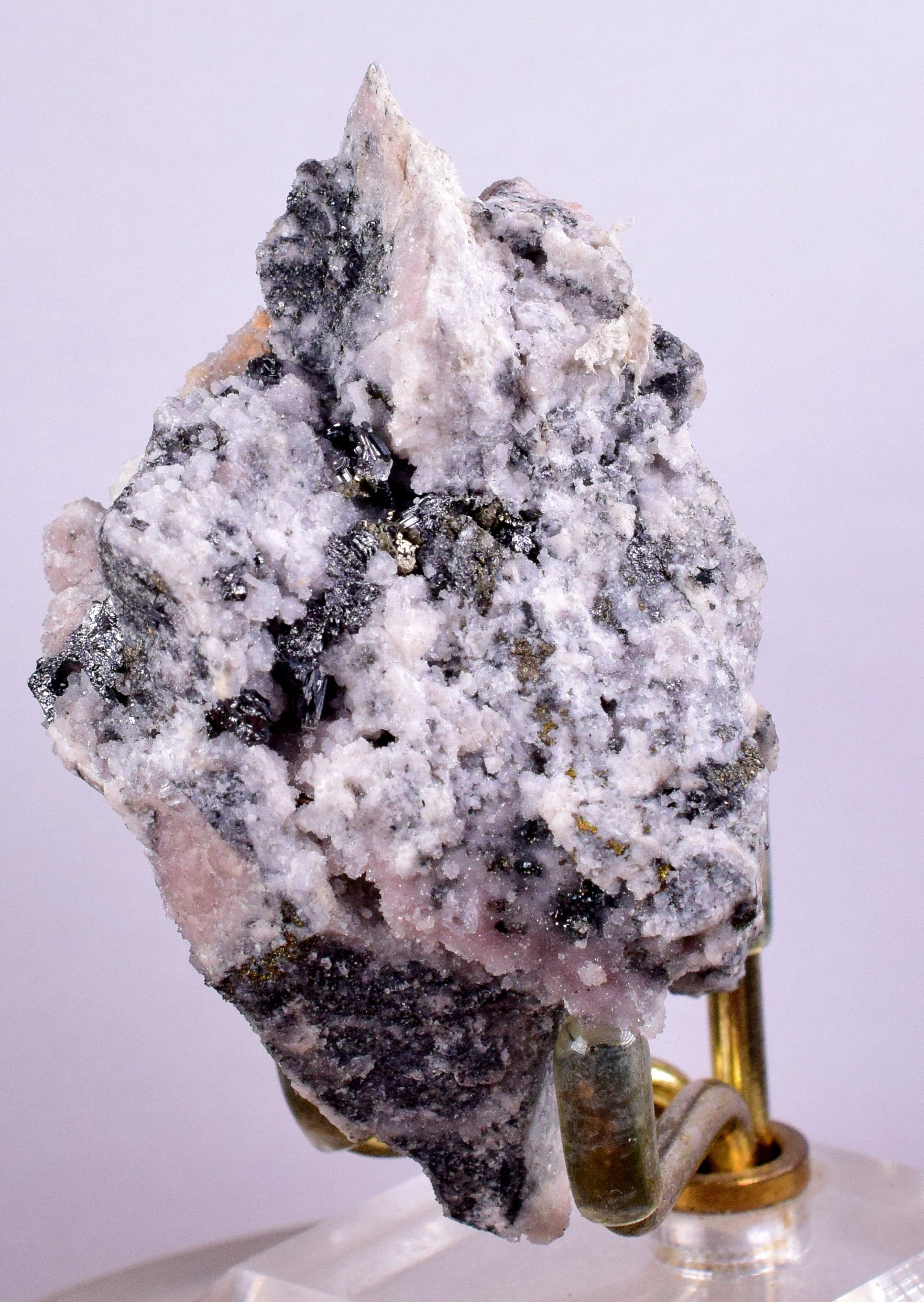 6.3cm パーセイタイト ポリベースサイト 黄鉄鉱 ウチュチャクア 鉱山