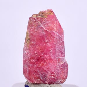 5.5cts RUBY CRYSTAL CORUNDUM Natural Rough Red Tanzania Mineral Specimen Y87