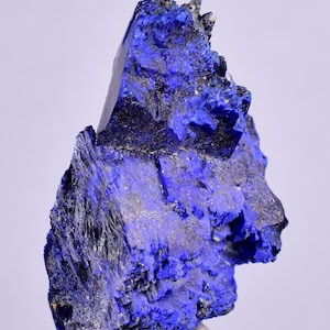 2.7cms GEM AZURITE CRYSTALS Morocco Royal Blue Color Shsrp Shiny Mineral Specimen U600