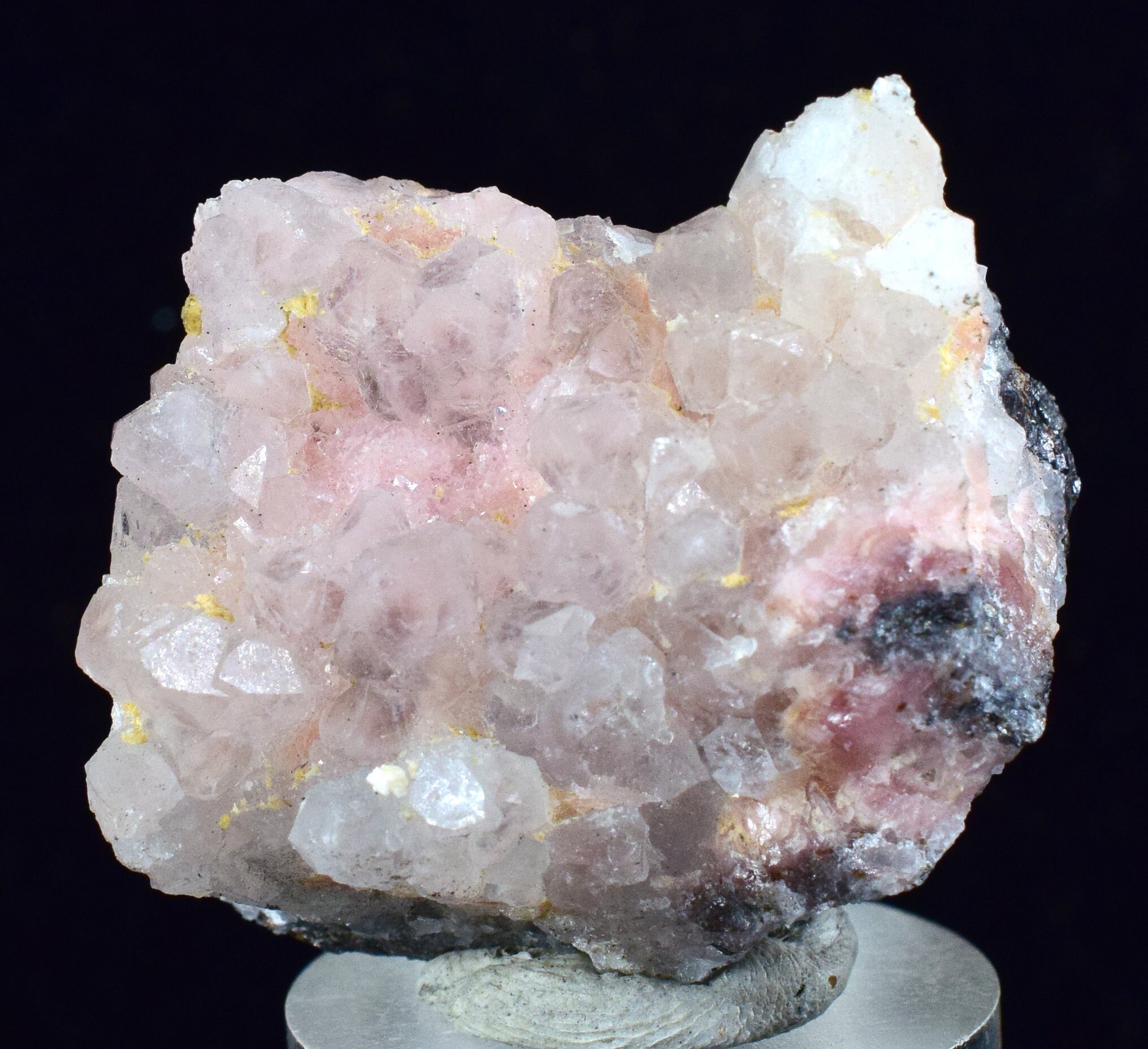 ロードクロサイト 母岩付き ペルー産 鉱石 鉱物 ミネラル 標本 原石