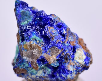 3.7cms 青鉛鉱 重晶石 方鉛鉱 結晶 モロッコ 鉱物標本 K106 - Etsy 日本